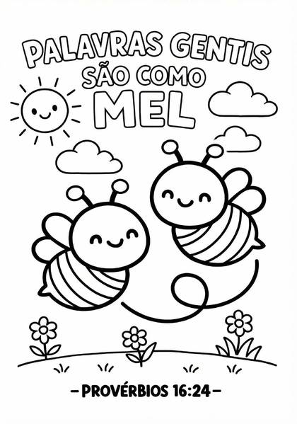 Pôster Palavras gentis são como mel
